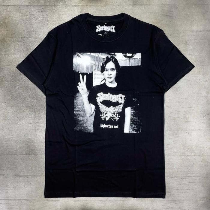 [HOT] Seringai x Raisa | Tshirt Black Original Merchandise