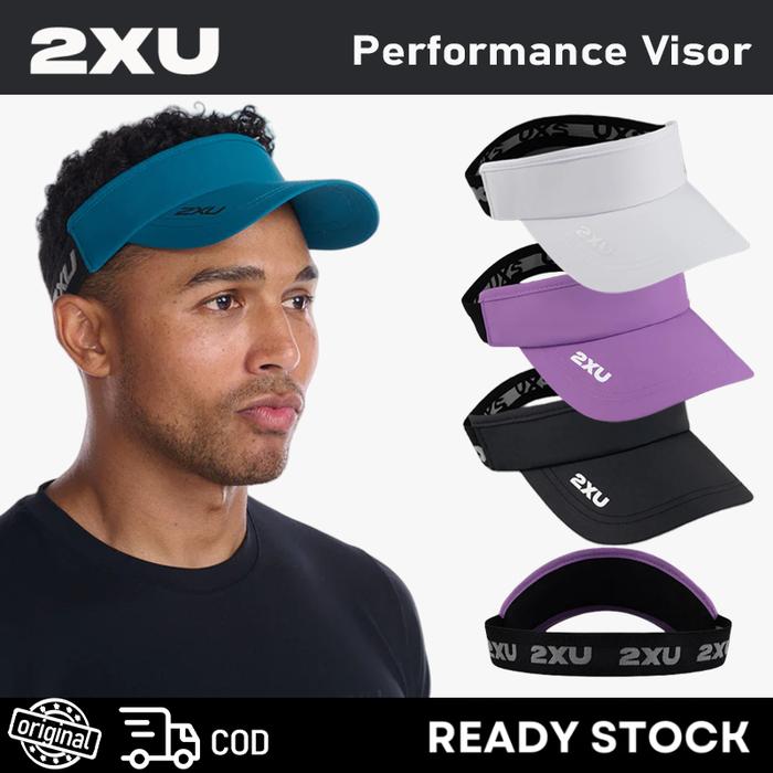 Original 2Xu Performance Visor / 2Xu Performance Running Training Unisex Visor Hat