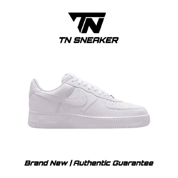 Nike Air Force 1 x Kobe Bryant Forever Triple White (100% Original)