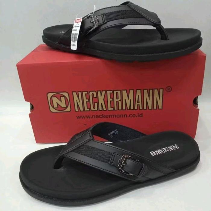 sandal jepit pria neckerman madison 661 full kulit sintetis  Sendal Kasual