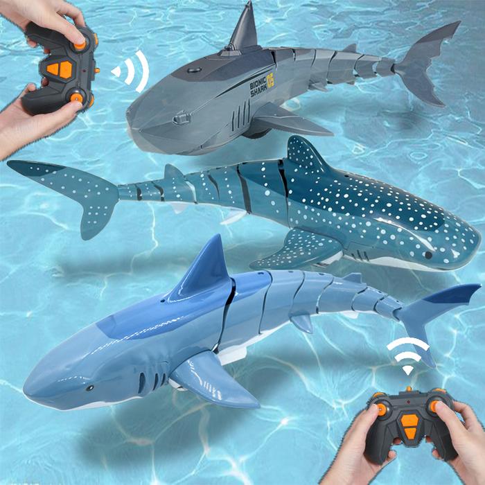 2.4G RC Shark Robot Electric Simulation Waterproof Fish Remote