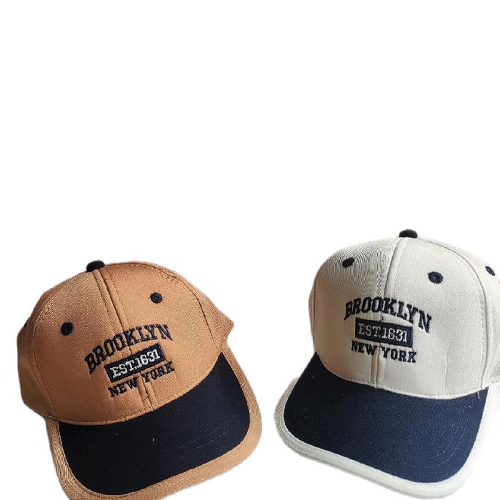 Topi Anak Unisex Terbaru Bordir Brooklyn, NYK, Boston - Usia 3-9 Tahun - Fashion anak laki laki dan