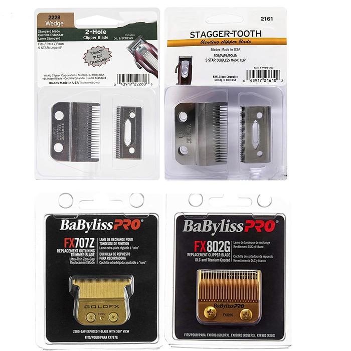 Professional Replacement Blades For BaByIissPRO FX707 FX802&Cordless 8148 Magic Clip Hair Clipper &D