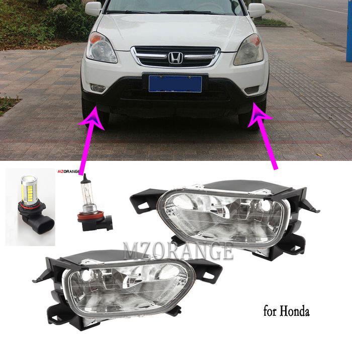 Lampu kabut untuk Honda CRV CR-V RD5 RD7 2002-2004 SUV LED lampu
