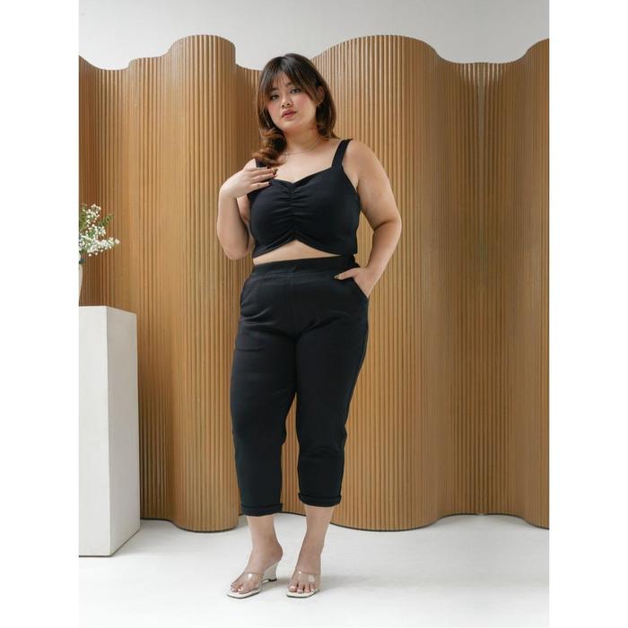 Xtramiles - Simone Bralette Tanktop Scuba Premium Big Size Jumbo LD Up to 140