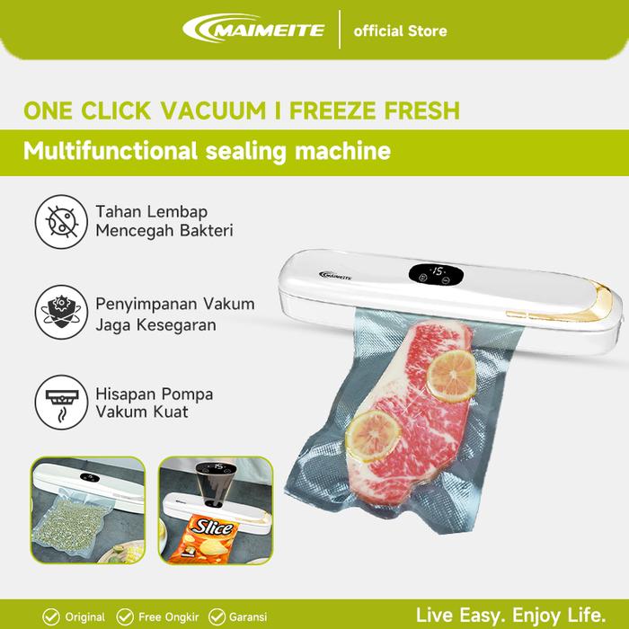 MAIMEITE Vacum Sealer Alat Vakum Makanan Alat Vacum Makanan Frozen Mesin Vacum Makanan vacuum machin