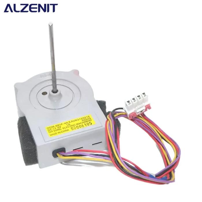 New Cooling Fan Motor EAU63103216 For LG Refrigerator ODM-001F-49 DC 12V Fridge Radiator Freezer Par