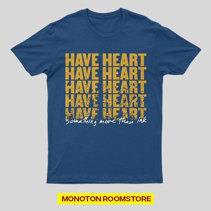 promo KAOS BAND HAVE HEART - KAOS HARDCORE Cotton