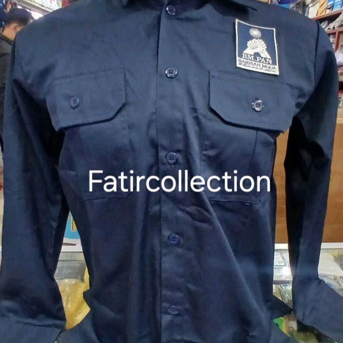 Kemeja BM pan lengan panjang full bordir