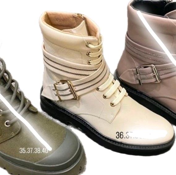 Rotelli Sepatu Boots STEFFEN SCHRAUT Kulit Asli Desain Mewah Creamy Best Seller