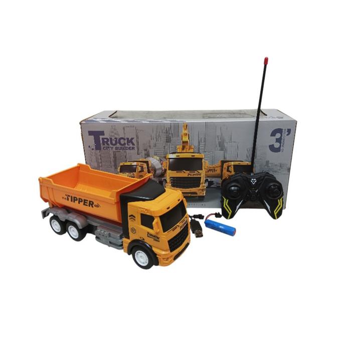 Mainan Truck Contruksi Remot Control Rc Molen, Beko, Truck City Builder