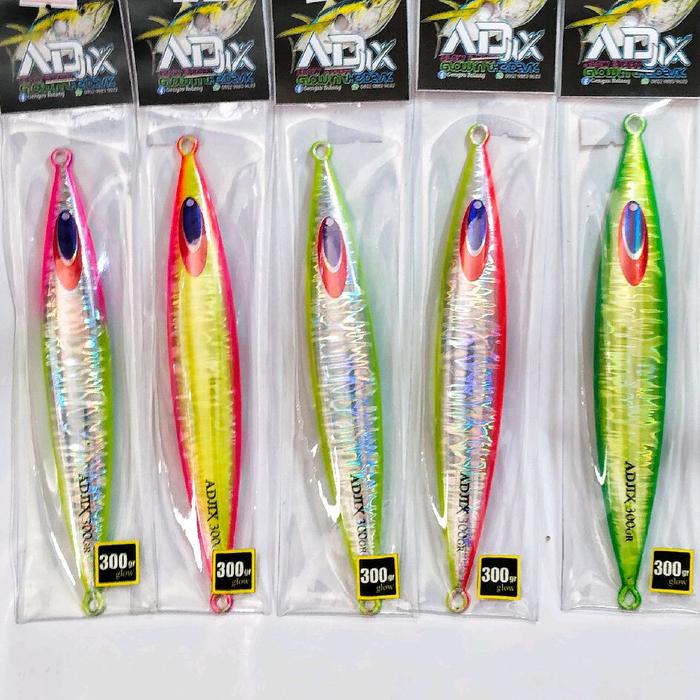 AD Jig 300 gram Jig 300g Metal Jig 300g umpan pancing jigging