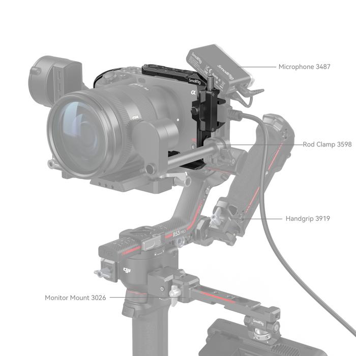 SmallRig Aluminum Alloy Camera Cage for Sony FX30 / FX3 Camera Rabbit