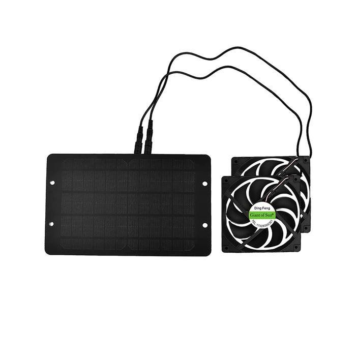 Kipas Ventilator Bertenaga Panel Surya Mini Kipas