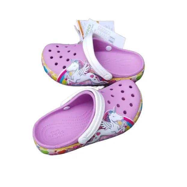 Crocs Sandal Anak Perempuan Cewek Original Crocs Kids Ukuran C7-J3 Bukan Crocs LED Stock Terbatas