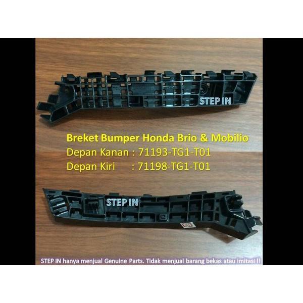 Breket Bumper Depan Honda Brio Mobilio Kanan Kiri harga SATUAN Bracket Bemper Front mobil ORI BARU