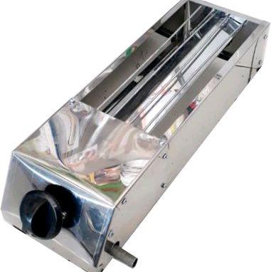 panggangan / bakaran gas sosis / sate / ayam / ikan 26cm stainless