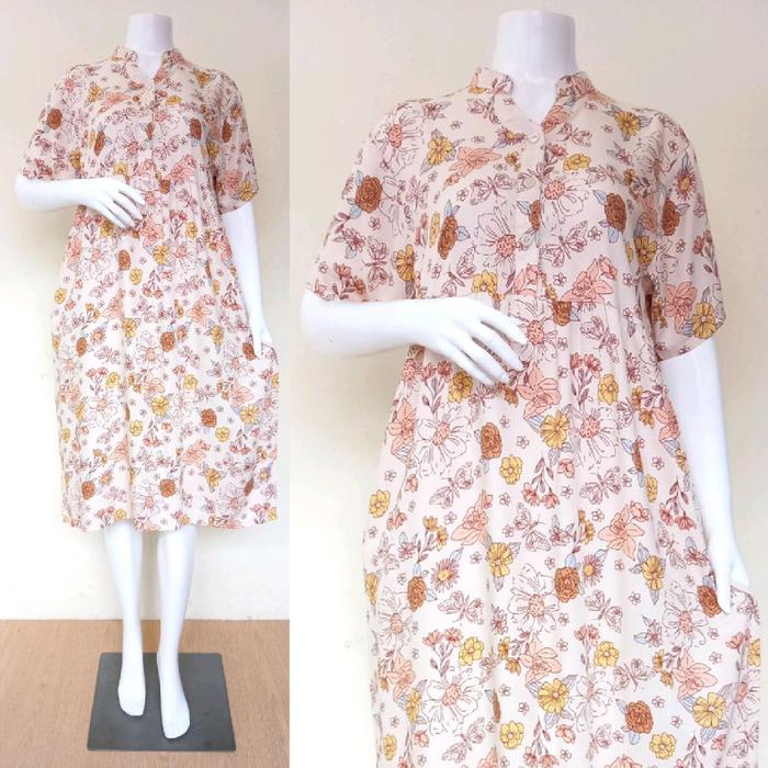 Hanna daily dress endorfin wear daster premium, baju wanita baju rumahan baju sehari - hari nyaman p