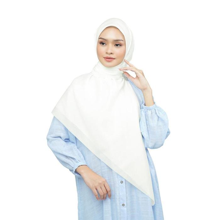 Nada Puspita - Nada Voile Scarf Large - Meringue