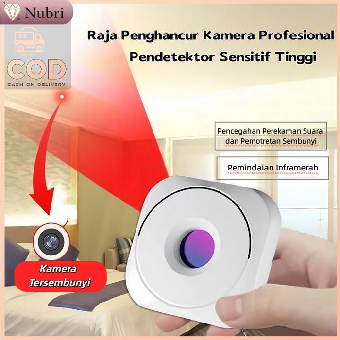 Nubri COD Detector Kamera Sembunyi-Detektor Kamera Tersembunyi Inframerah -Detektor Kamera Sembunyi