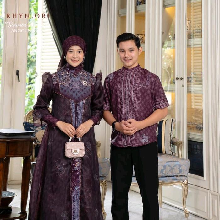 Sarimbit Eldena Syar'i Kids Male/Anak Laki-Laki lengan pedek Series Anggun Raya Ukuran S M L XL