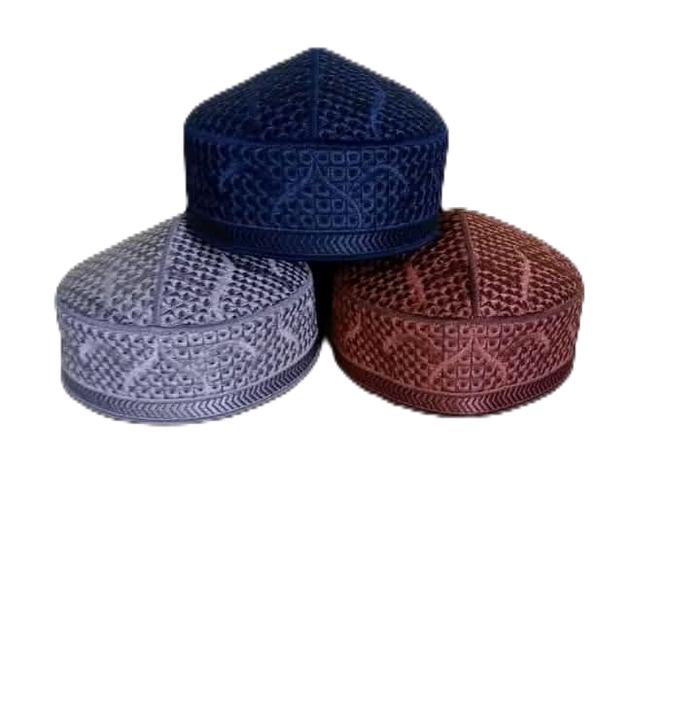 Peci Pakistan Ful Bordir 1pcs - Topi Muslim pria