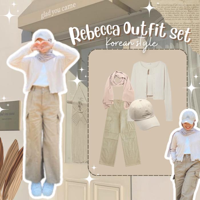 Rebecca outfit set | Outfit set korean style | Korean set | Outfit set korean style | OOTD Korean St