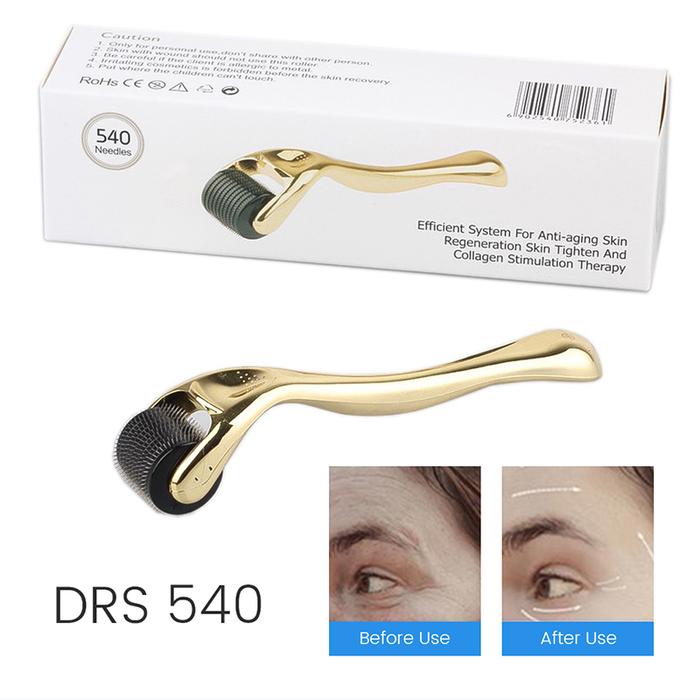 Facial Microneedle Roller Massage DRS 540 Derma Roller Needle