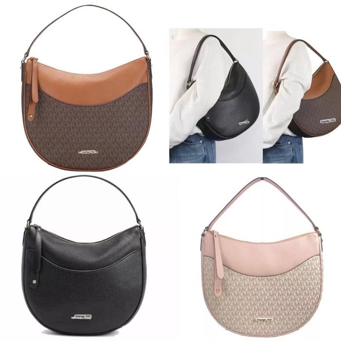 TAS WANITA MK DOVER HALF MOON SHOULDER BAG LARGE ORIGINAL