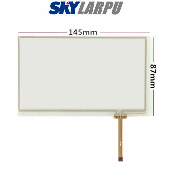 6.2 "Inch 145Mm * 87Mm Layar Sentuh untuk Mobil DVD GPS Navigasi