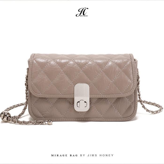 JIMS HONEY - Mirage Bag - Tas Selempang Wanita - Sling Bag Kulit Slingbag Tas pesta wanita tali rant