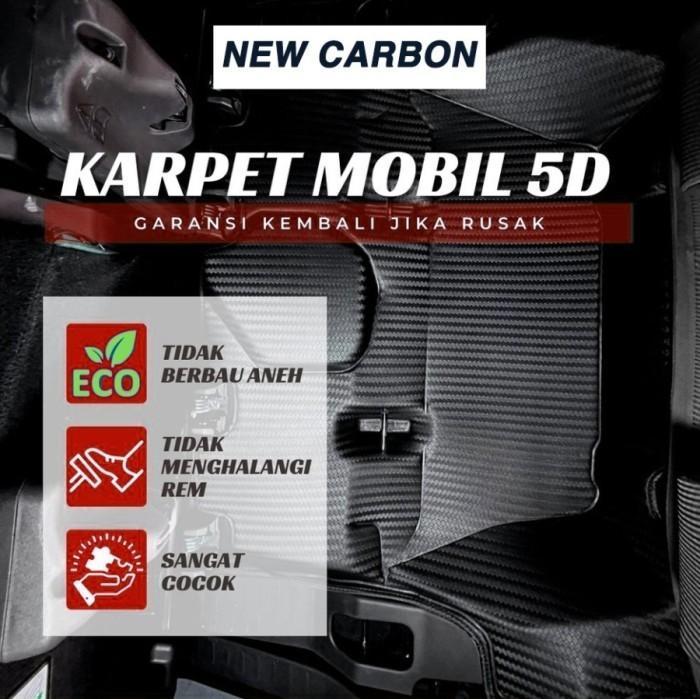 Fusion R Karpet Mobil 5D INNOVA ZENIX Hybrid Premium Car Carpet Carbon