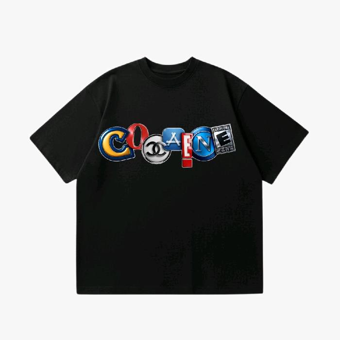 Kaos unisex COCAINE T-Shirt Cattun combad 24s premium Hp