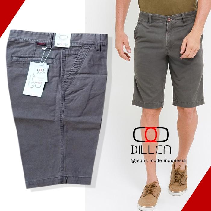 Promo Chinos pendek Original kanvas Pria Dilca terbaru emdere Kualitas kardinal Celana Kain