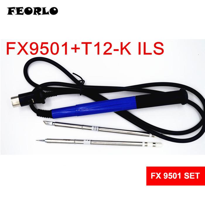FEORLO Soldering Iron 220v 70W For T12 FX 9501 Soldering Handle T12