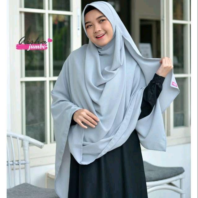 Aisha Hijab Instan Ukuran Jumbo Uzma Hijab