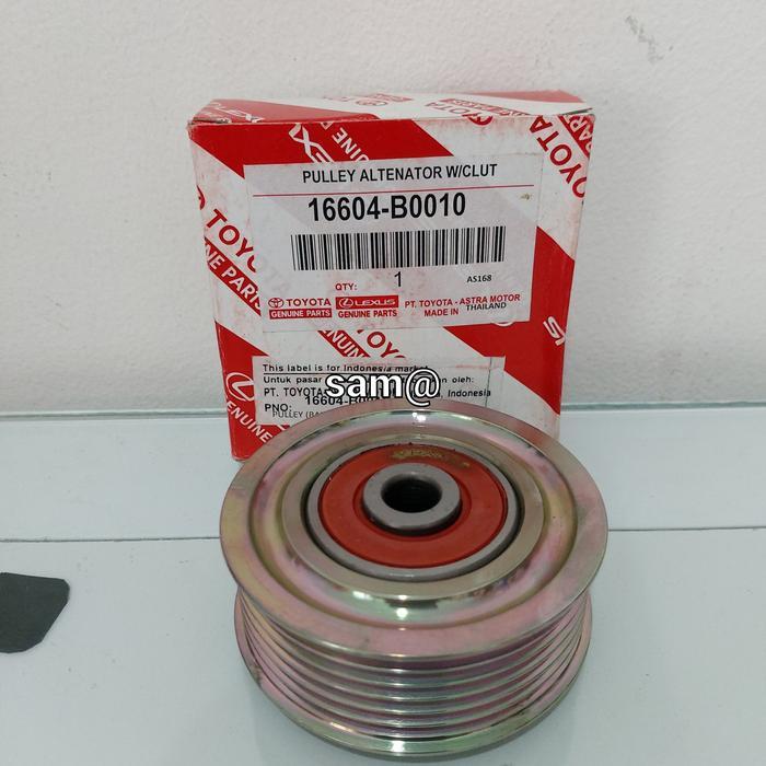 pully idle/pully alternator 6 jalur avanza 1.5, rush, veloz KI1
