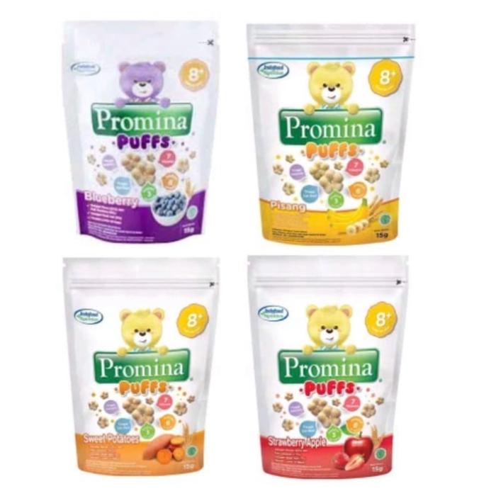 Promina puff snack bayi bundling isi 3 pcs kerupuk past