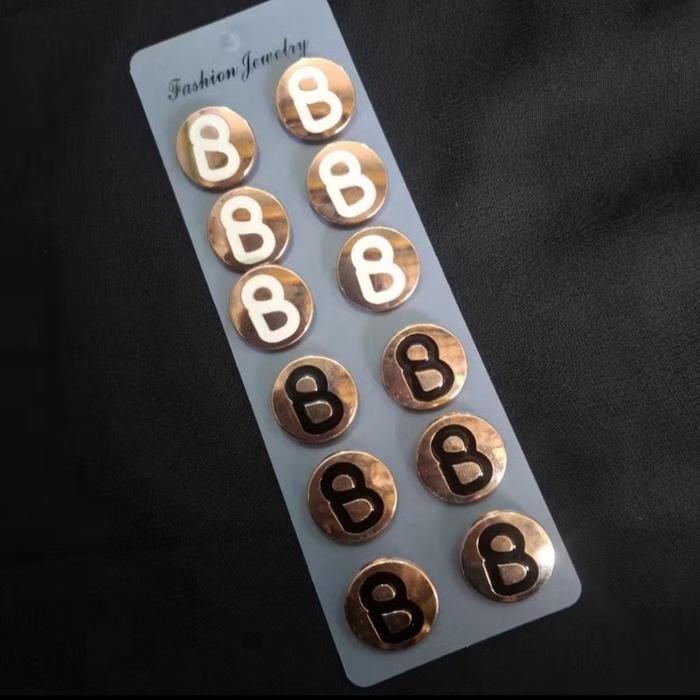 Bross Buttonscarves Kw Mini / bros dagu satuan cantik terbaru
