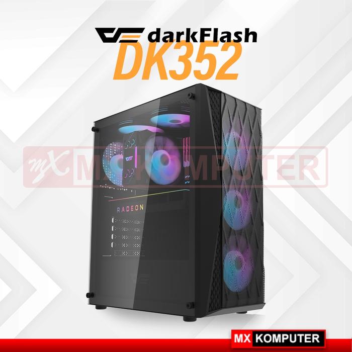Casing Aigo DarkFlash DK352 - mATX, ATX GAMING CASE