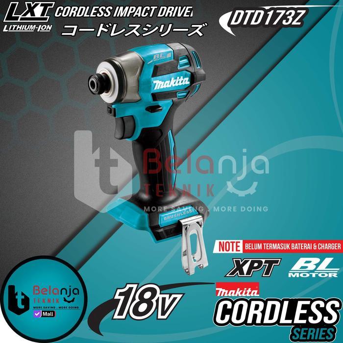 Makita Bor Obeng Baterai DTD 172 Z Cordless Impact Driver DTD172Z 18V