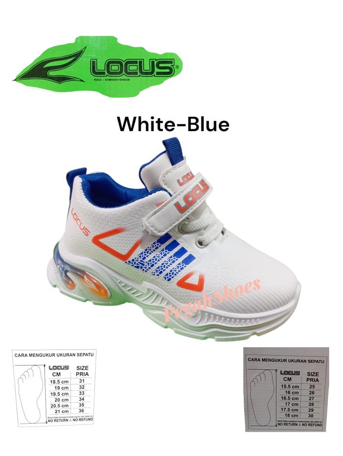 LOCUS TEE SEPATU SPORT ANAK PRIA DAN WANITA