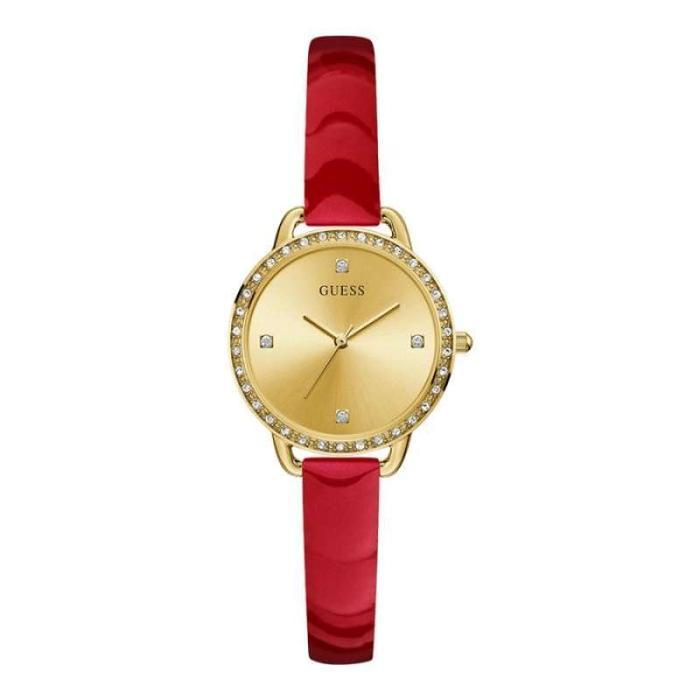 Guess Watches GW0437L1 Original BELLINI Jam Tangan Wanita Analog Red