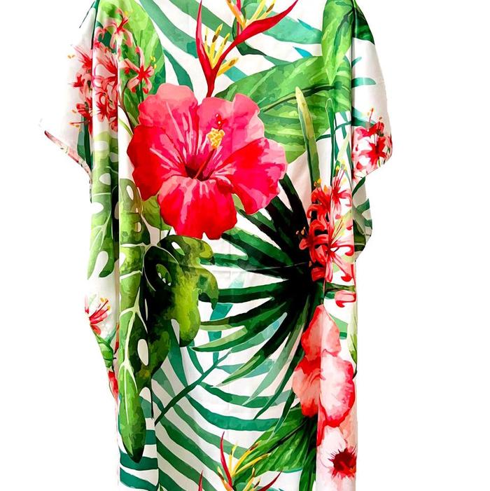 SALE BLUS KAFTAN PLISKET IMPORT