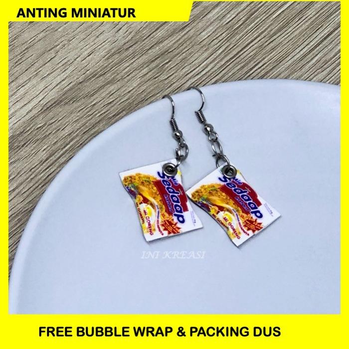 MINIATUR PRODUK ANTING MIE SEDAAP GORENG