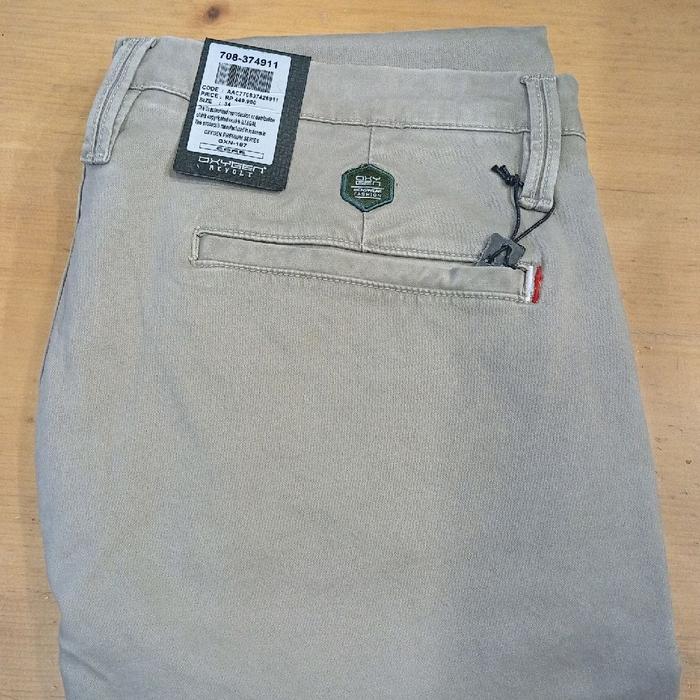 Celana Panjang Chinos Pria Oxygen Original Slim Fit Stretch 708-374911