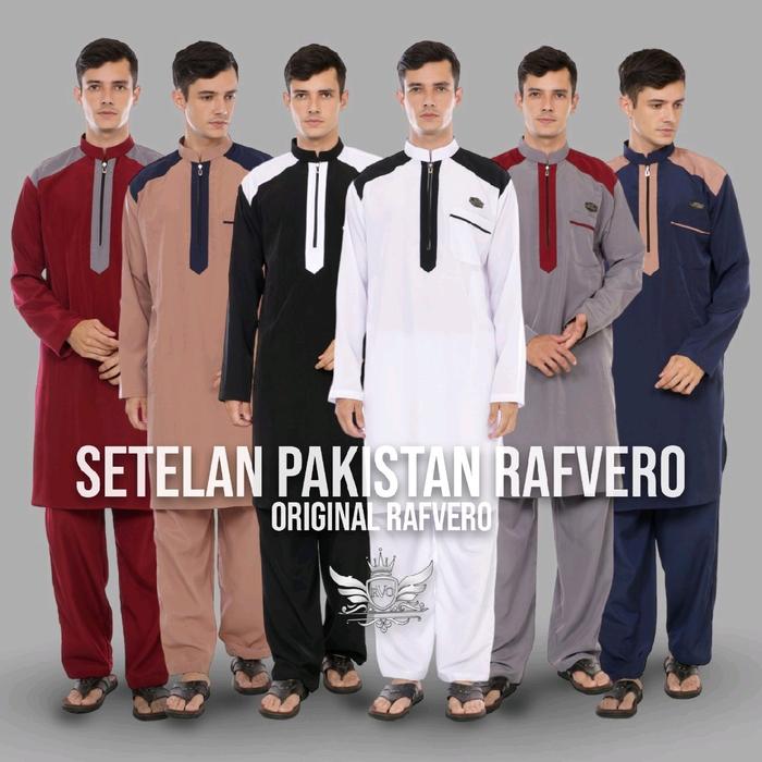 RAFVERO - Baju koko kurta stelan rafvero list panjang Setelan Muslim