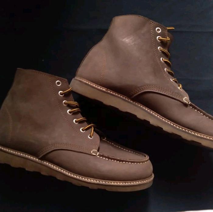 Sepatu Coklat Pria Second (Hanya CoD Ya 200k)