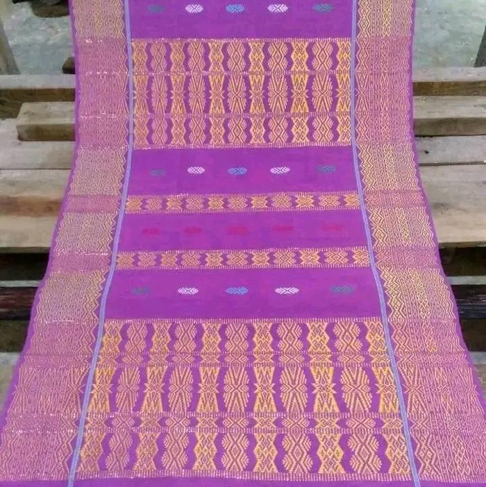 uis nipes karo  bahan sutra  pink magenta pakaian