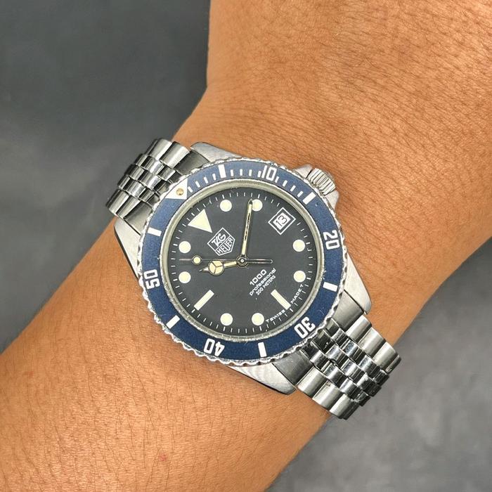 Tag Heuer 1000 Black dial